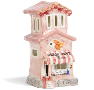Thumbnail 1: BLUE SKY Coral Cove Fish & Chips Candle House 