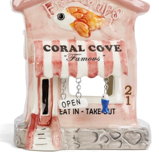 Thumbnail 2: BLUE SKY Coral Cove Fish & Chips Candle House 