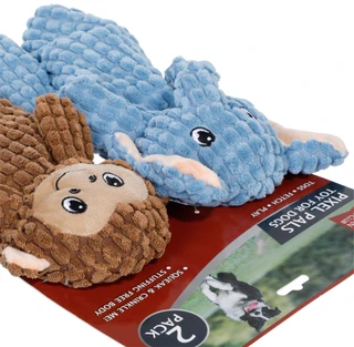 Thumbnail 2: American Kennel Club 2 Pk Pixel Pals Toy for Dogs 