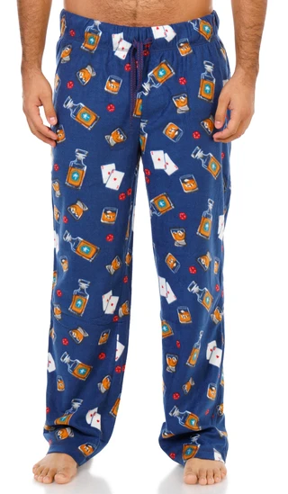Thumbnail 1: TOMMY BAHAMA Men's Fleece Drawstring Pajama Pants  