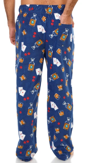 Thumbnail 3: TOMMY BAHAMA Men's Fleece Drawstring Pajama Pants  