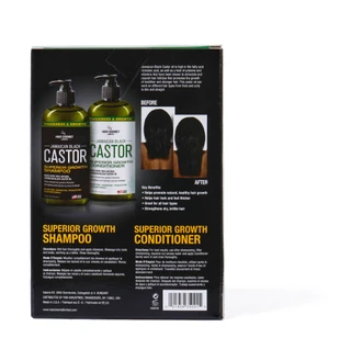 Thumbnail 4: HAIR CHEMIST 2 Pc Jamaican Black Castor Shampoo & Conditioner 