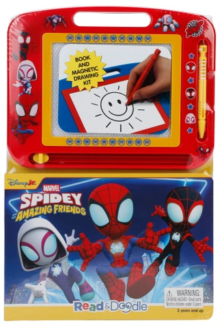 Thumbnail 1: Marvel  2 Pc Spidey & His Amazing Friends Read & Doodle Set 