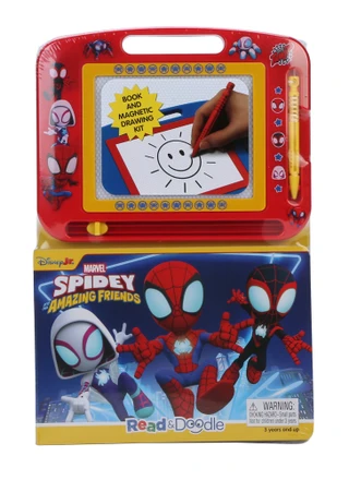 Thumbnail 1: Marvel  2 Pc Spidey & His Amazing Friends Read & Doodle Set 
