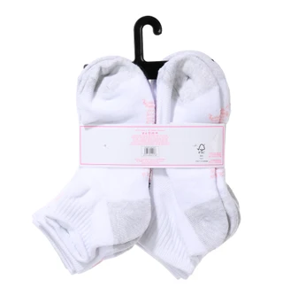 Thumbnail 2: Juicy Couture Women's 8 Pk Logo Sport Cushioned Quarter Socks 