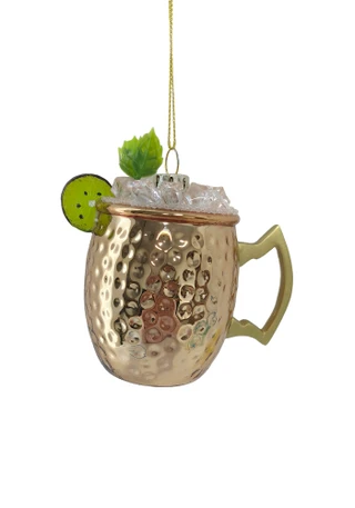 Thumbnail 1: Magical Season Glass Moscow Mule Ornament 