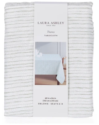 Thumbnail 1: Laura Ashley Thames Jacquard Tablecloth 60x84 Sage 