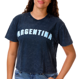 Thumbnail 1: Vintage threadz Juniors Short Sleeve Boxy Crop Tee 