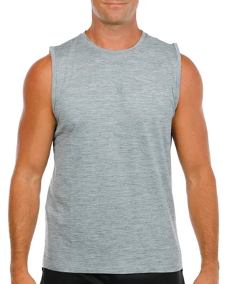 Thumbnail 1: Hurley Men's Active Exist Icon Space Dye Tank Top 
