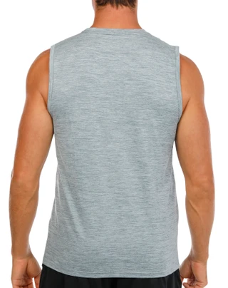 Thumbnail 2: Hurley Men's Active Exist Icon Space Dye Tank Top 