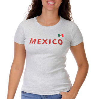 Thumbnail 1: Vintage threadz Juniors Short Sleeve Mexico Ringer Tee 