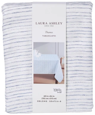 Thumbnail 1: Laura Ashley Thames Jacquard Tablecloth 60x84 