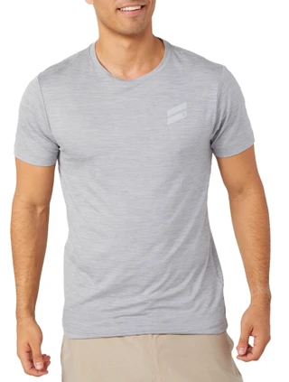 Thumbnail 1: Hurley Men's Short Sleeve Exist Slash Logo Performance Tee 