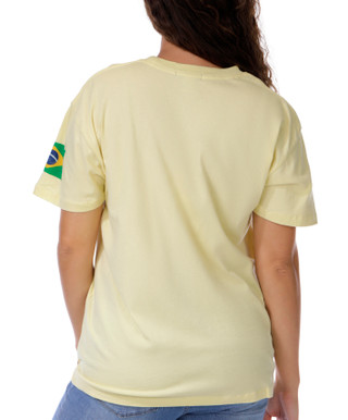 Thumbnail 3: Vintage threadz Juniors Short Sleeve Brasil Boyfriend Tee 
