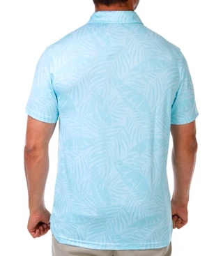 Thumbnail 3: Hurley Men's Short Sleeve Print Golf Polo  