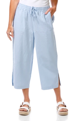 Thumbnail 1: Gloria Vanderbilt Blaine Sheeting Capri Pants 