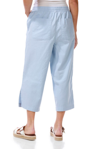 Thumbnail 2: Gloria Vanderbilt Blaine Sheeting Capri Pants 