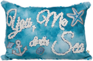 Thumbnail 1: MG MONOGRAM You Me And The Sea Decorative Pillow  