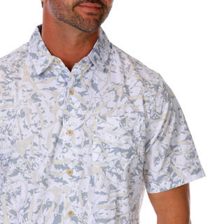 Thumbnail 2: Quiksilver Men's Short Sleeve Printed Performance Polo 