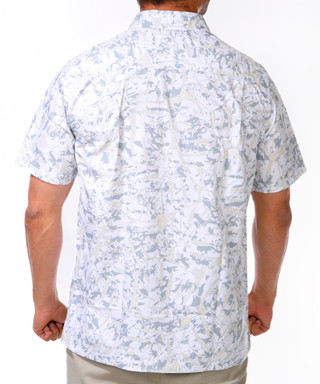 Thumbnail 3: Quiksilver Men's Short Sleeve Printed Performance Polo 