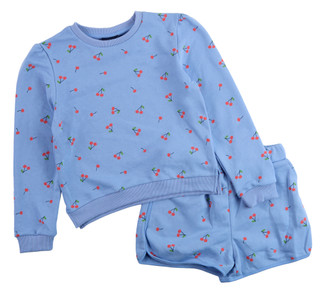 Thumbnail 1: Andy & Evan Big Girls 2 Pc Shorts Set 