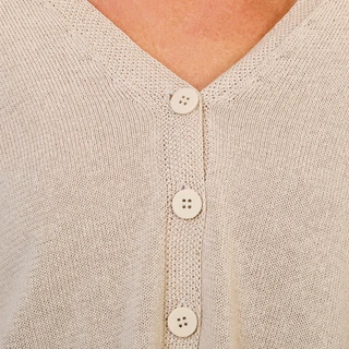 Thumbnail 3: MAX STUDIO Women's Long Sleeve V-Neck Button Up Cardigan  