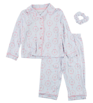Thumbnail 1: Laura Ashley Toddler Girls 2 Pc Pajama Pants Set 
