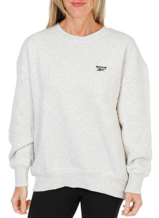 Thumbnail 1: Reebok Women's Long Sleeve Classic Oversized Crew Sweater  
