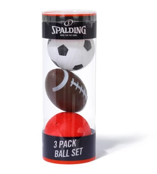 Thumbnail 1: Spalding 3 Pk Assorted Sports Balls  