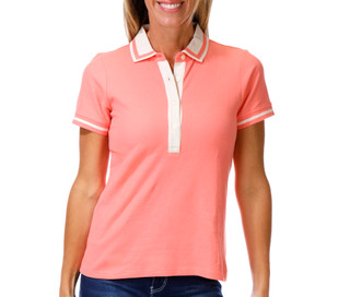 Thumbnail 1: Spartina 449 Women's Short Sleeve Polo Shirt  