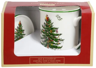 Thumbnail 2: Spode Christmas Mug & Coaster Set 