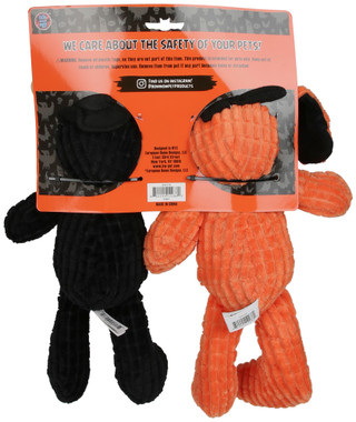 Thumbnail 2: Bow Wow Pet 2 Pk Halloween Pixel Pup Dog Toy 