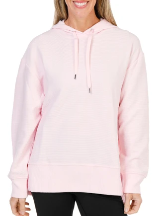 Thumbnail 1: Danskin Women's Long Sleeve Ottoman Ribbed Hoodie  