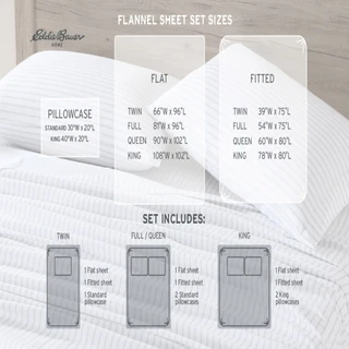 Thumbnail 7: Eddie Bauer Eddie Bauer Dog Friends 100% Cotton Flannel-3 Piece-SheetSet 