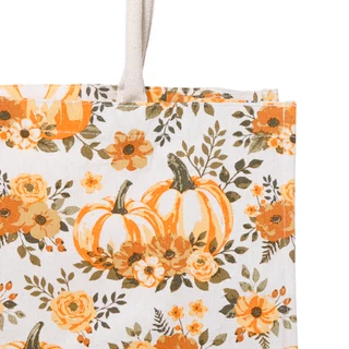 Thumbnail 2: Sage & Ivy Autumn Harvest Canvas Shopper Tote 