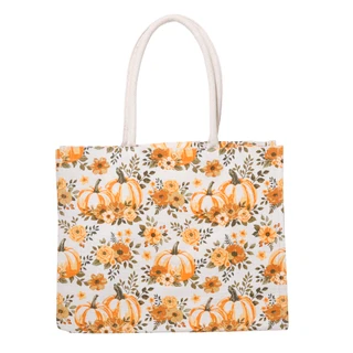 Thumbnail 1: Sage & Ivy Autumn Harvest Canvas Shopper Tote 