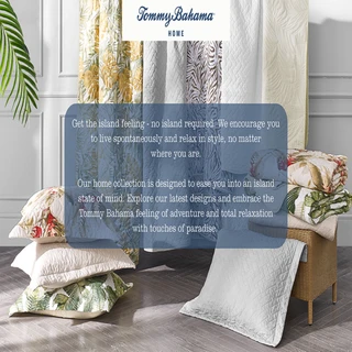 Thumbnail 10: TOMMY BAHAMA Tommy Bahama Palmday 100% Cotton-2Piece-Reversible Quilt Set 