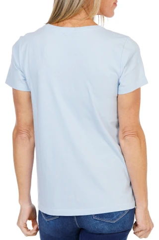 Thumbnail 3: Life is Good Women's Short Sleeve Graphic V-Neck Tee  