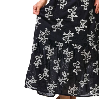 Thumbnail 2: Ellen Tracy Women's Tiered Eyelet Skirt 