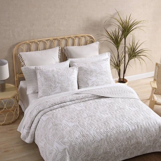 Thumbnail 8: TOMMY BAHAMA Tommy Bahama Palmday 100% Cotton-3Piece-Reversible Quilt Set 