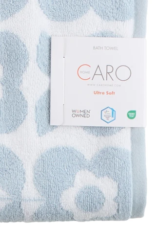 Thumbnail 2: Caro Home 30x54 Daisy Garden Ultra Soft Bath Towel 