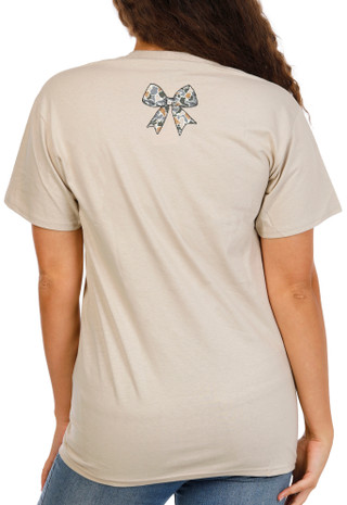 Thumbnail 4: SIMPLY SOUTHERN Women's Short Sleeve Camo Bow Tee 