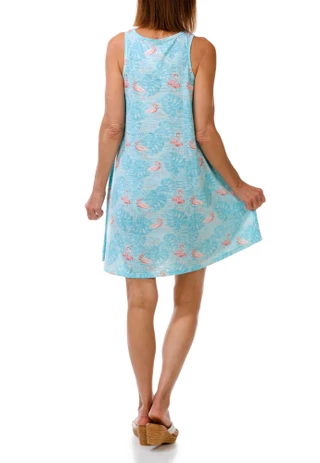 Thumbnail 6: Guy Harvey Women's Outdoor Sleeveless Print Dress 