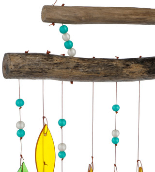 Thumbnail 2: SUNSET VISTA DESIGNS 24 In Bali Arrow Falls Wind Chimes  
