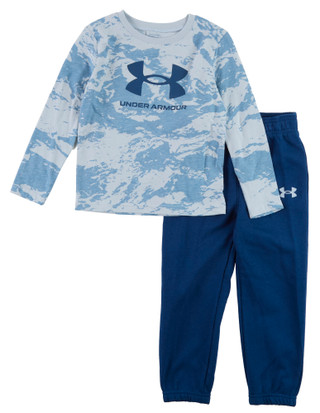 Thumbnail 1: Under Armour Little Boys 2 Pc Pants Set 