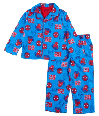 Thumbnail 1: Marvel Boys 2 Pc Spider-Man Pajama Pants Set 