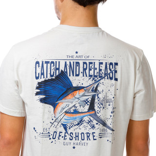 Thumbnail 3: Guy Harvey Men's Short Sleeve Graphic Pocket Tee 