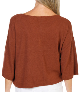 Thumbnail 3: MAX STUDIO Women's 3/4 Sleeve Top 