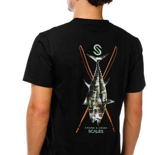 Thumbnail 2: SCALES Men's Short Sleeve Graphic Crew Neck Tee 