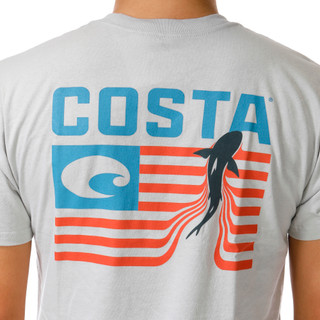 Thumbnail 3: COSTA Men's Short Sleeve Graphic Crew Neck Tee 